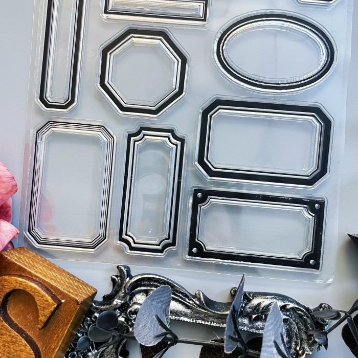 Blank Tags Clear Stamp