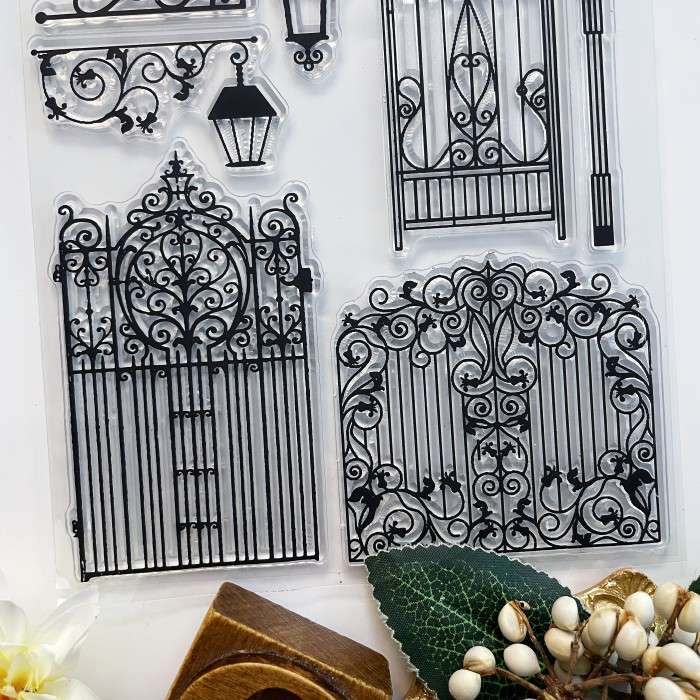 Garden Entry Clear Stamp