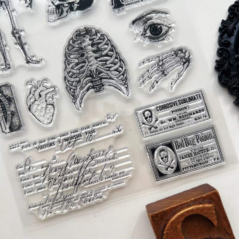Morbid Anatomy Clear Stamp