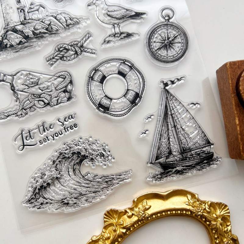 Sea Voyage Clear Stamp