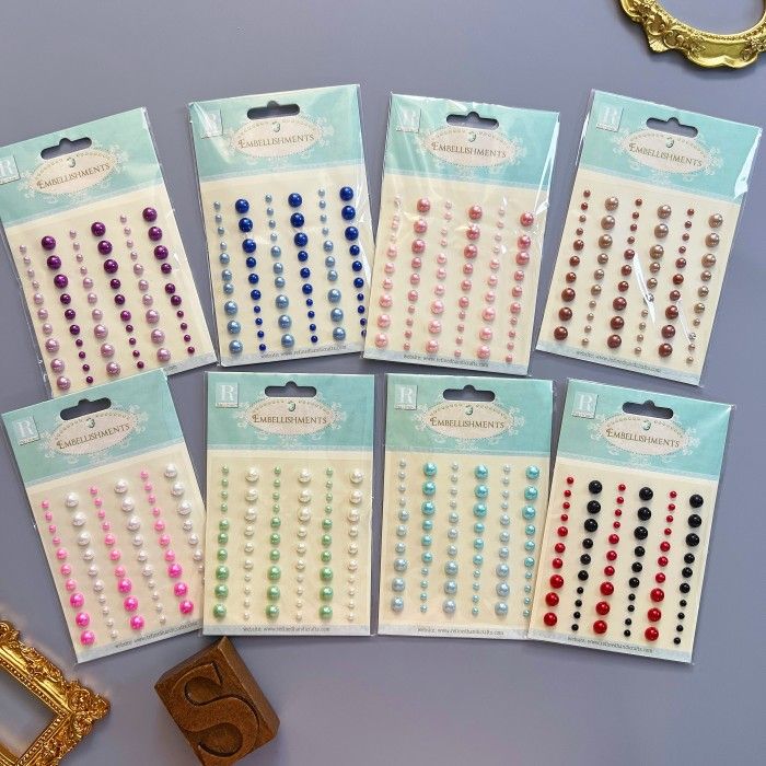 Pearl Dots 3D Sticker