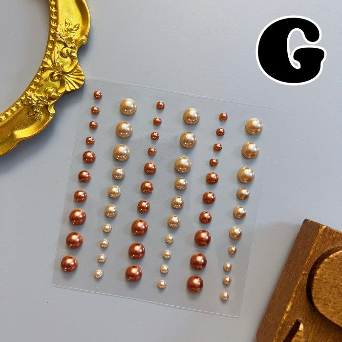 Pearl Dots 3D Sticker