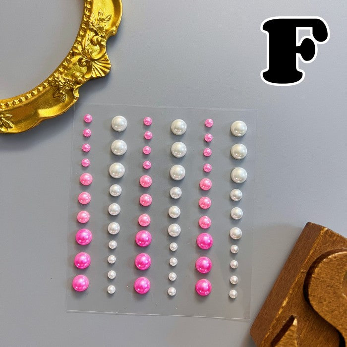 Pearl Dots 3D Sticker