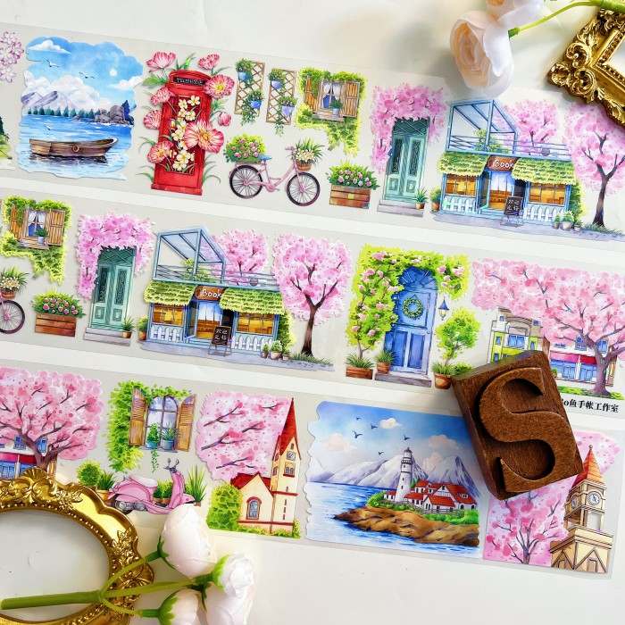 Sakura Corridor PET Tape | BOBO YU