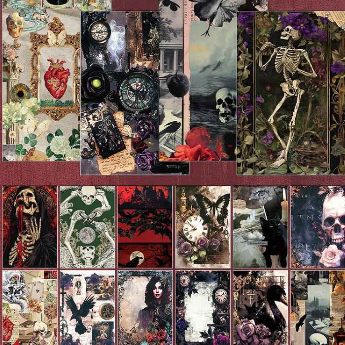 Castle Of Darkness Washi Sticker Book 50Sheets