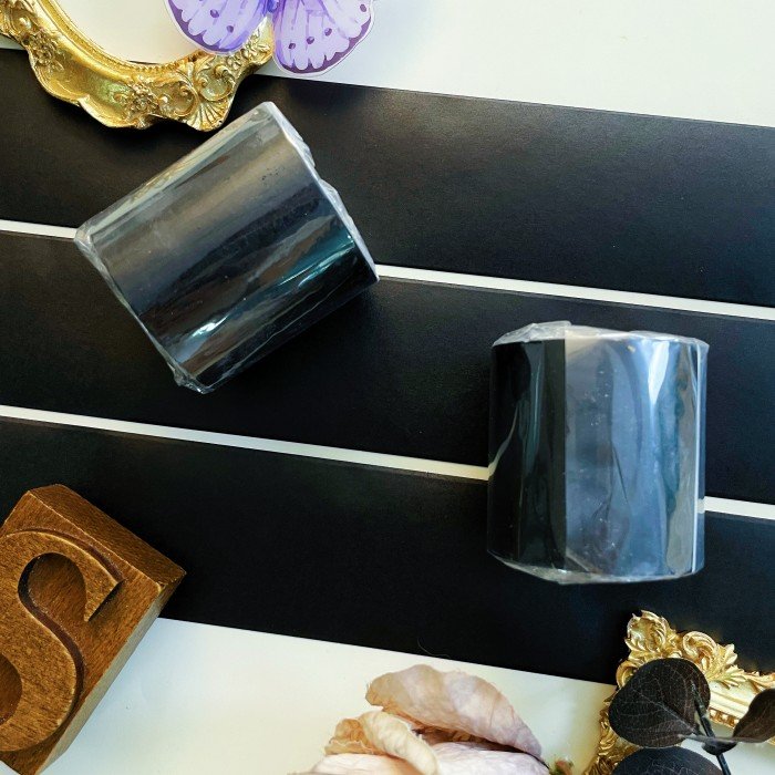 Noir Touch Kraft Paper Sticker Roll | Ceenie