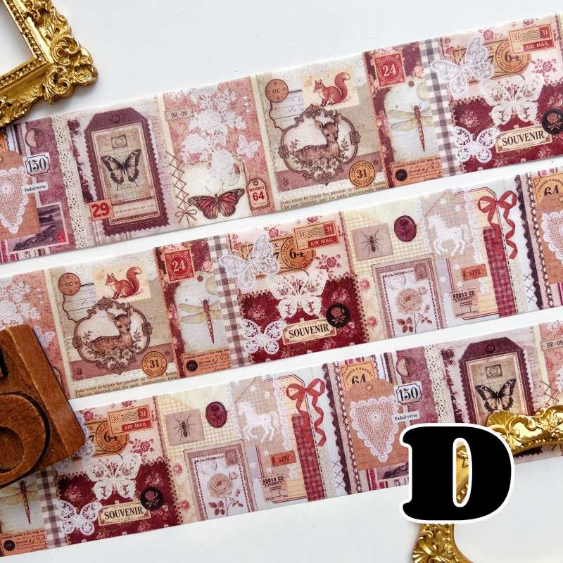 Old Timeline Washi Tape Roll