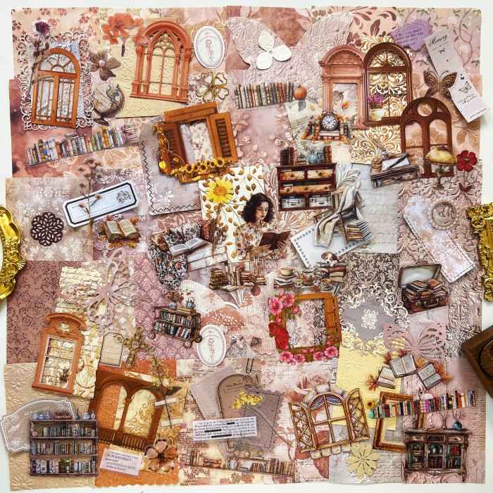 Twilight Room Ephemera Mystery Kit 100PCS