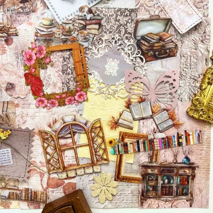 Twilight Room Ephemera Mystery Kit 100PCS