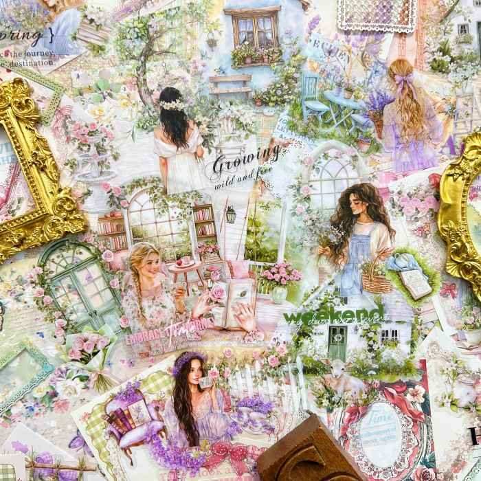 Spring Fling Ephemera Mystery Kit 155PCS