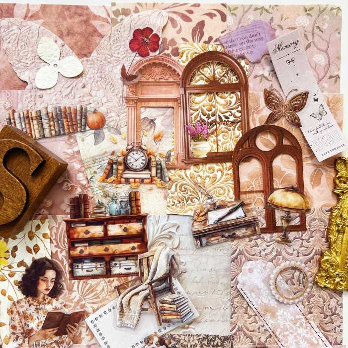 Twilight Room Ephemera Mystery Kit 100PCS