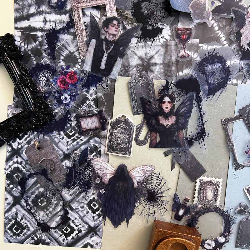 Dark Elf Ephemera Mystery Kit 115PCS