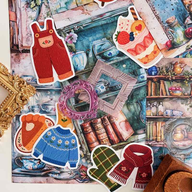 Home & Heart Ephemera Mystery Kit 75PCS