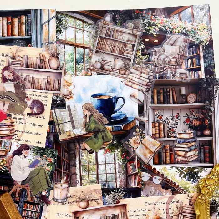 Gentle Study Ephemera Mystery Kit 85PCS