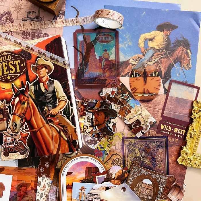Warm West Ephemera Kit 155PCS