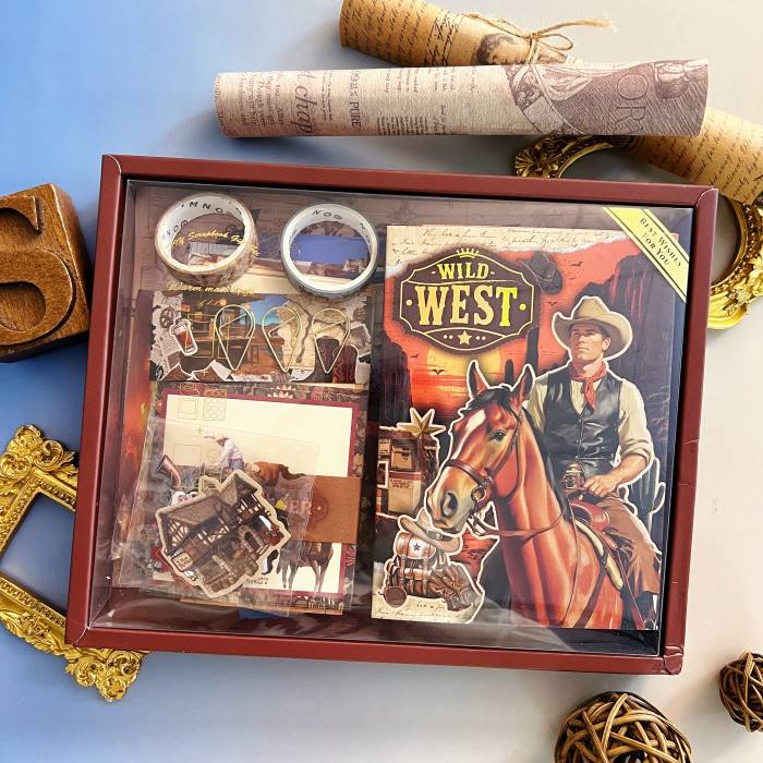 Warm West Ephemera Kit 155PCS