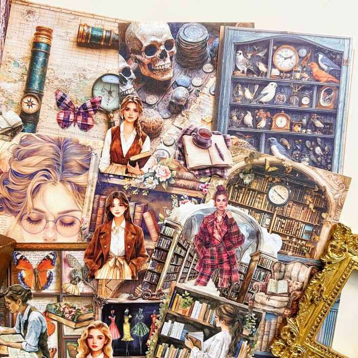 Classical Academia Ephemera Kit 75PCS