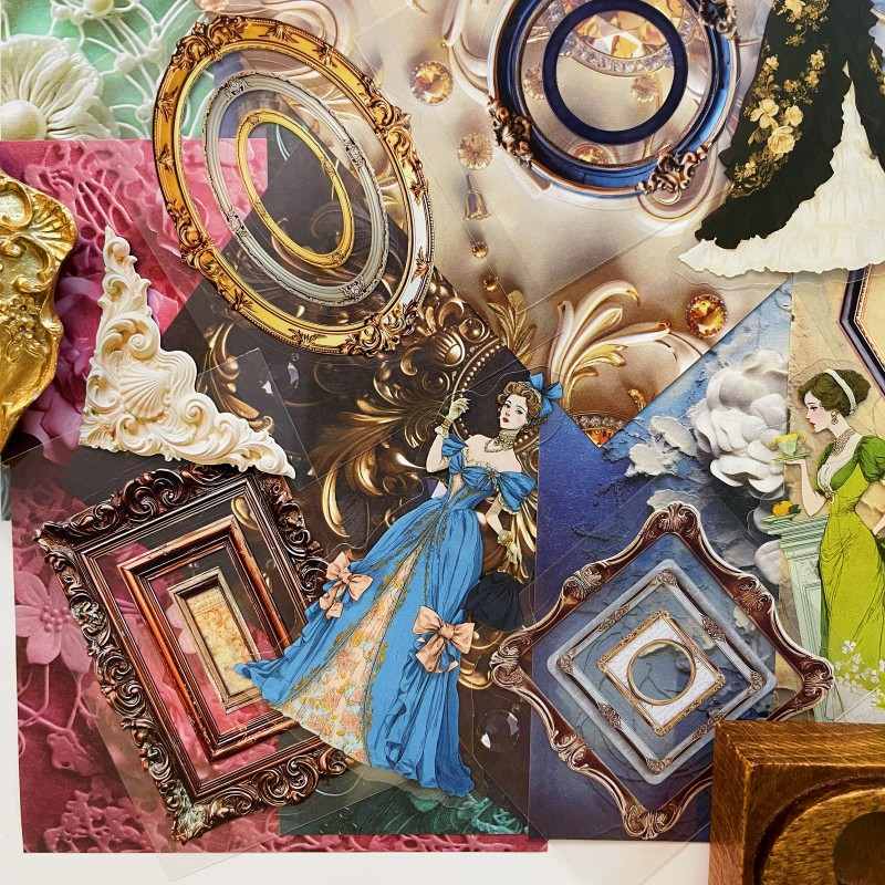 Marquise's Evening Ephemera Mystery Kit 70PCS