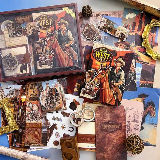 Warm West Ephemera Kit 155PCS
