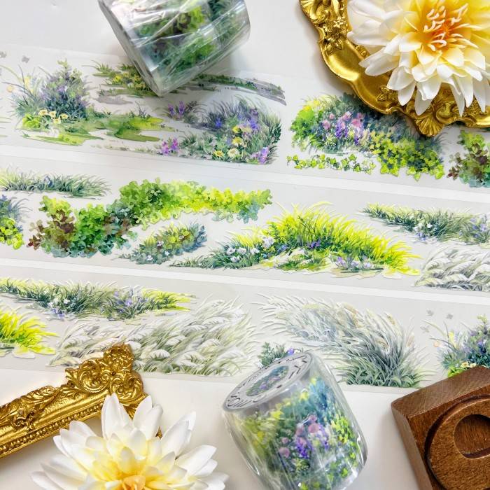 Weedy Field PET Tape Roll | Moodtape