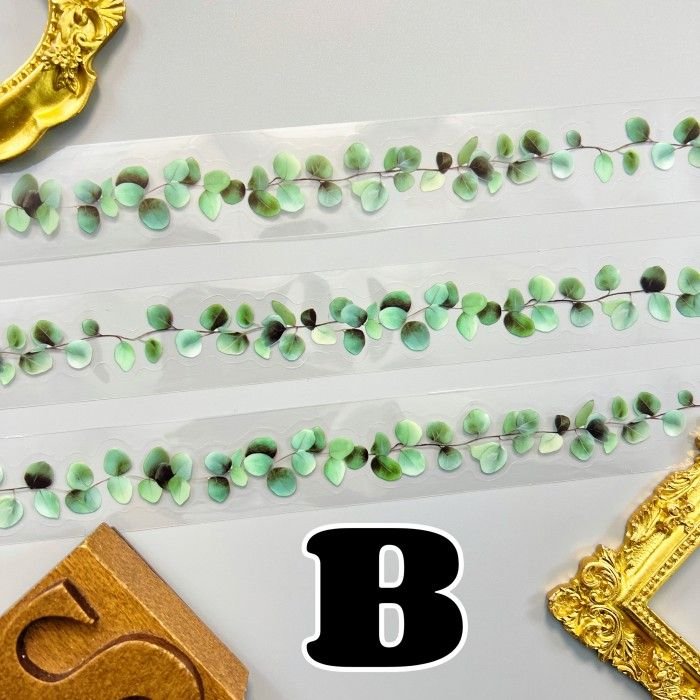 Green Vine PET Tape Roll