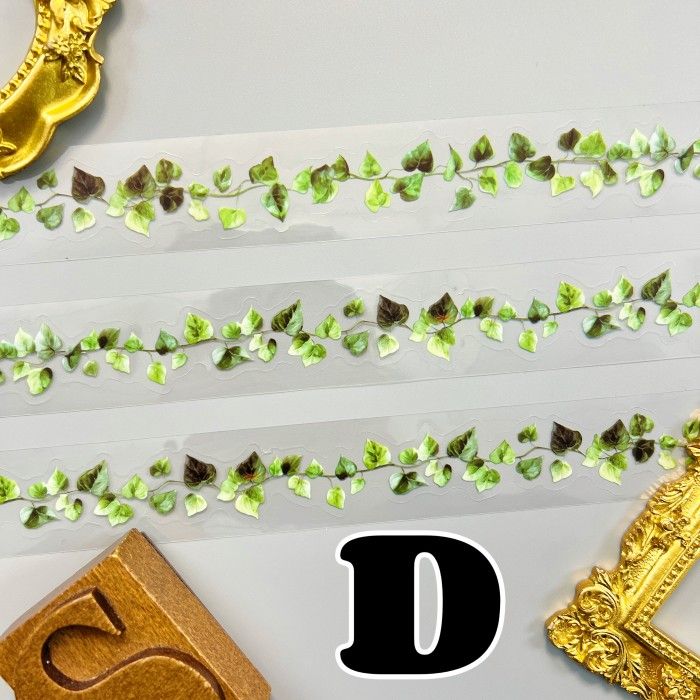 Green Vine PET Tape Roll
