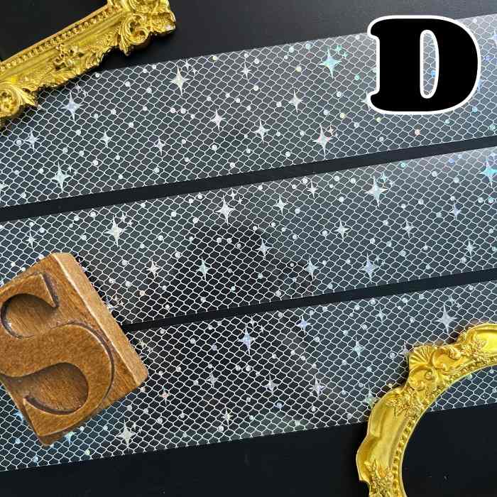 Starry Gauze PET Tape Roll