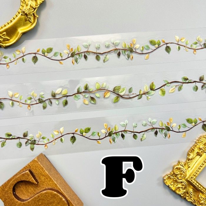Green Vine PET Tape Roll