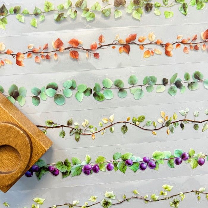 Green Vine PET Tape Roll