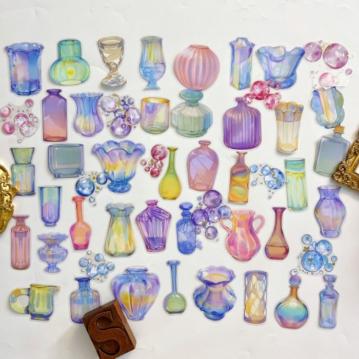 Star Vial Sticker 50PCS