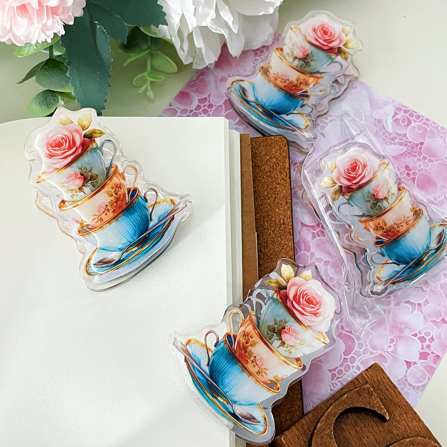Teacup Paper Clip