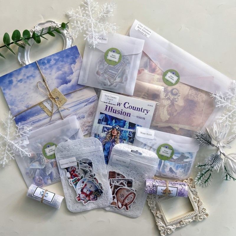 Golden Frost Mixed Journaling Bundle Vol. 8