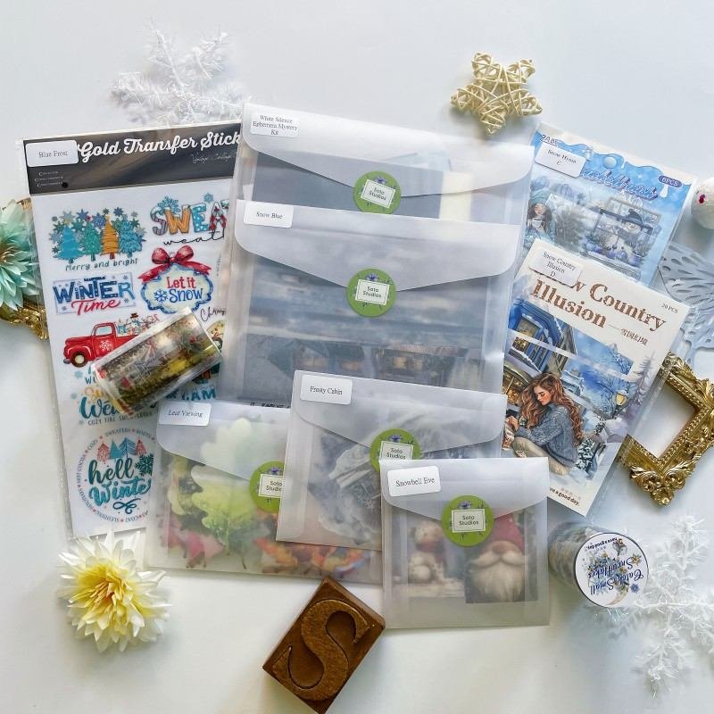 Golden Frost Mixed Journaling Bundle Vol. 9