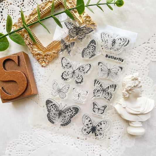 Butterflies Clear Stamp