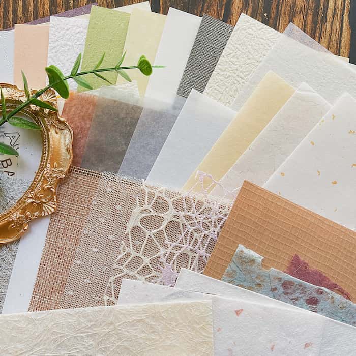 Textured Papers And Mesh Assorted Set 40Sheets