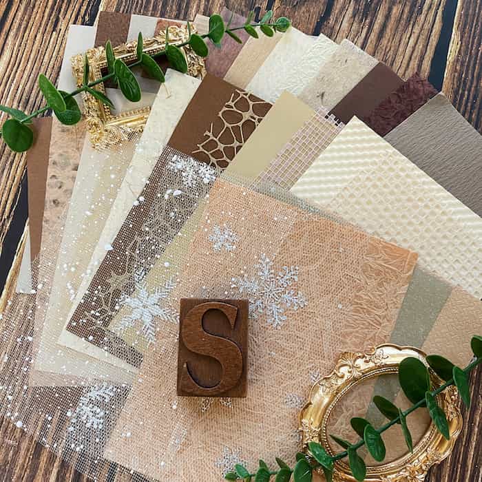 Earth Tone Assorted Set 30Sheets