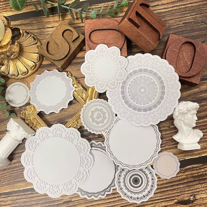 Delicate Lace Stickers