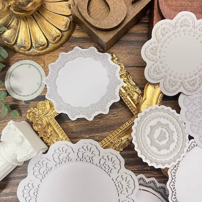 Delicate Lace Stickers