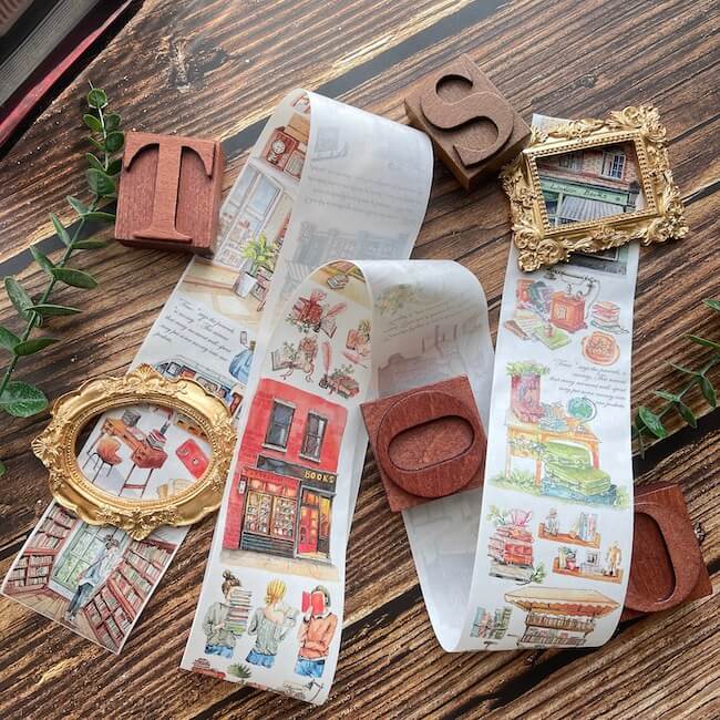 Book Store Washi Tape | Moodtape