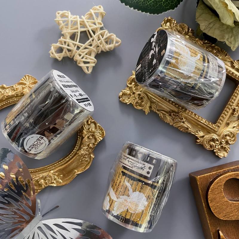 Elegant Iris PET Tape | Lin Lan Xi