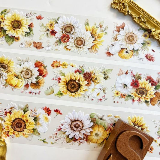 Sunflower Field PET Tape | Yier