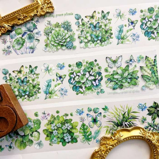 Spring Greens Tape Roll | WUBAO