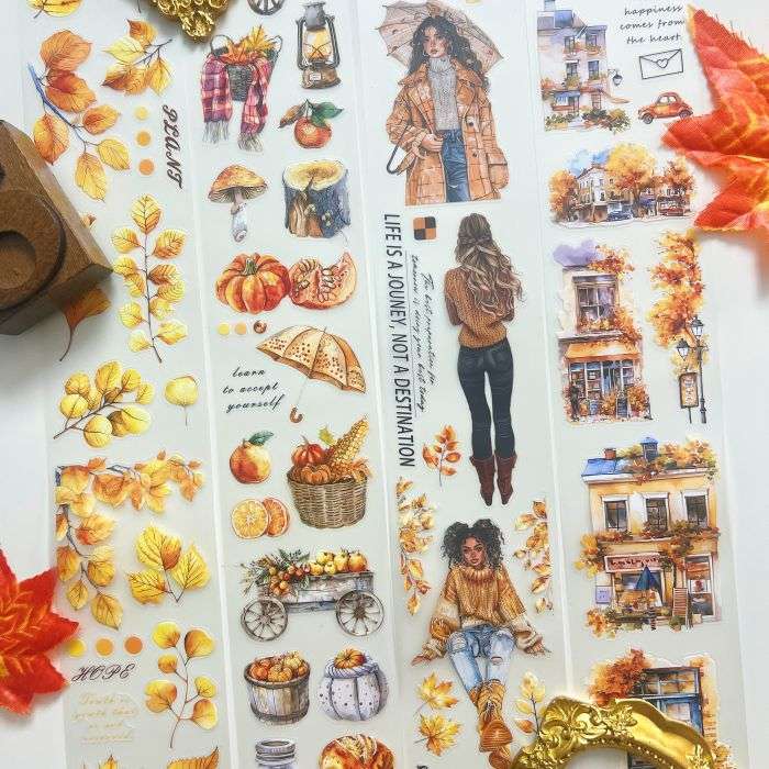 Warm Autumn Tape Set | WUBAO