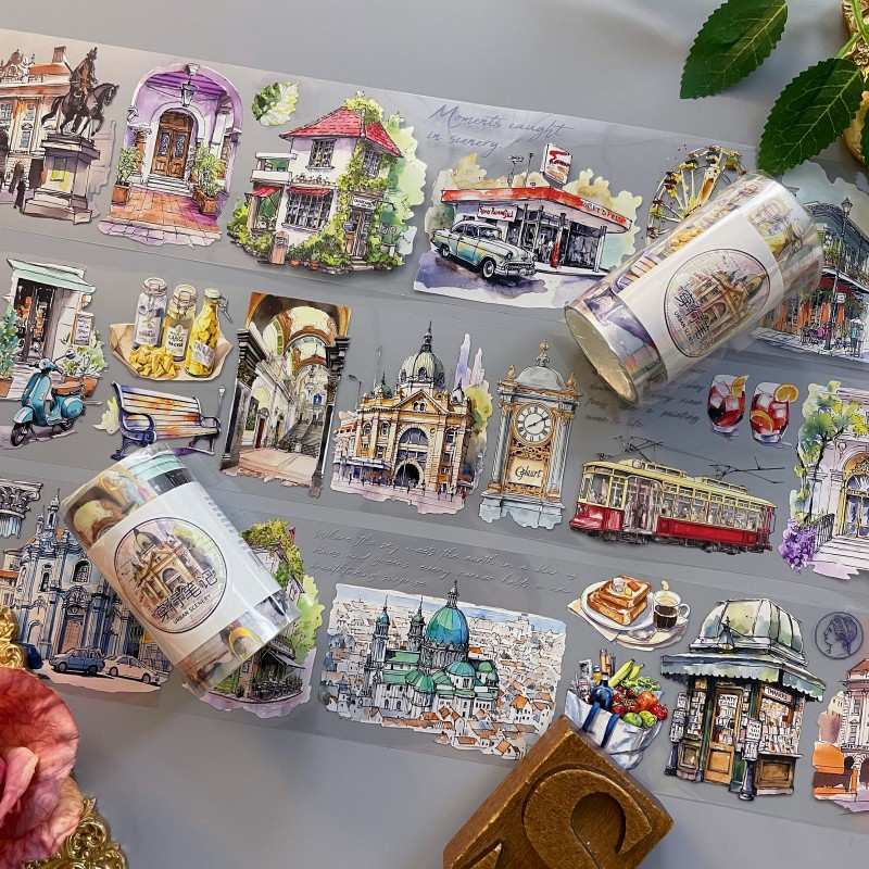 Travel Notes Tape Roll | Dan Sheng