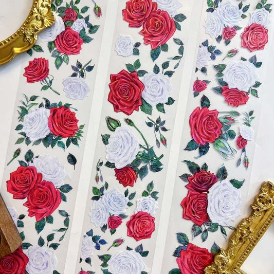 Twin Roses PET Tape | Li Fu Gui