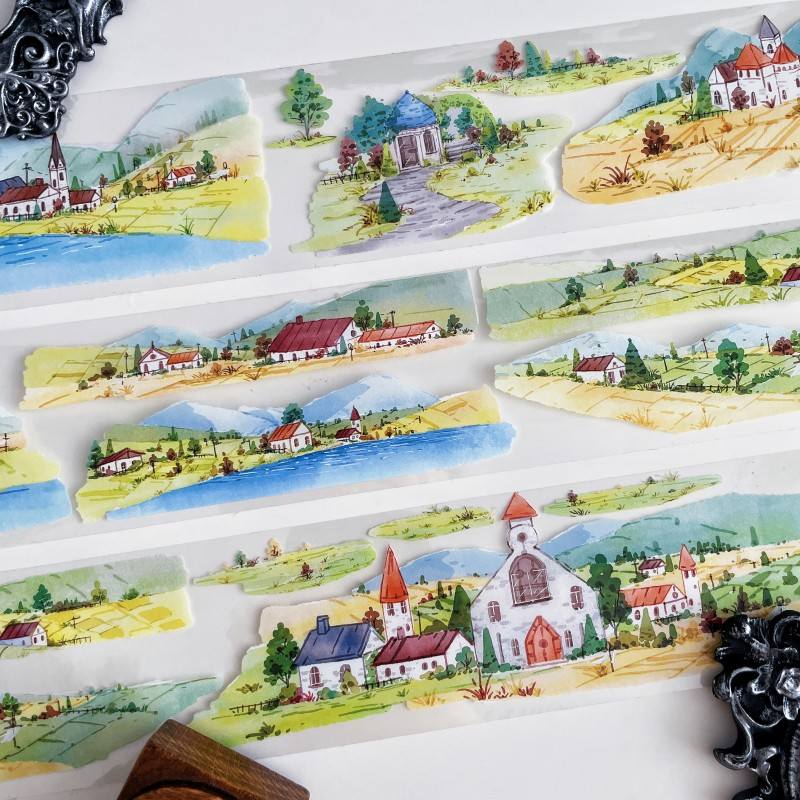 Rural Patch Tape Roll | Dan Sheng