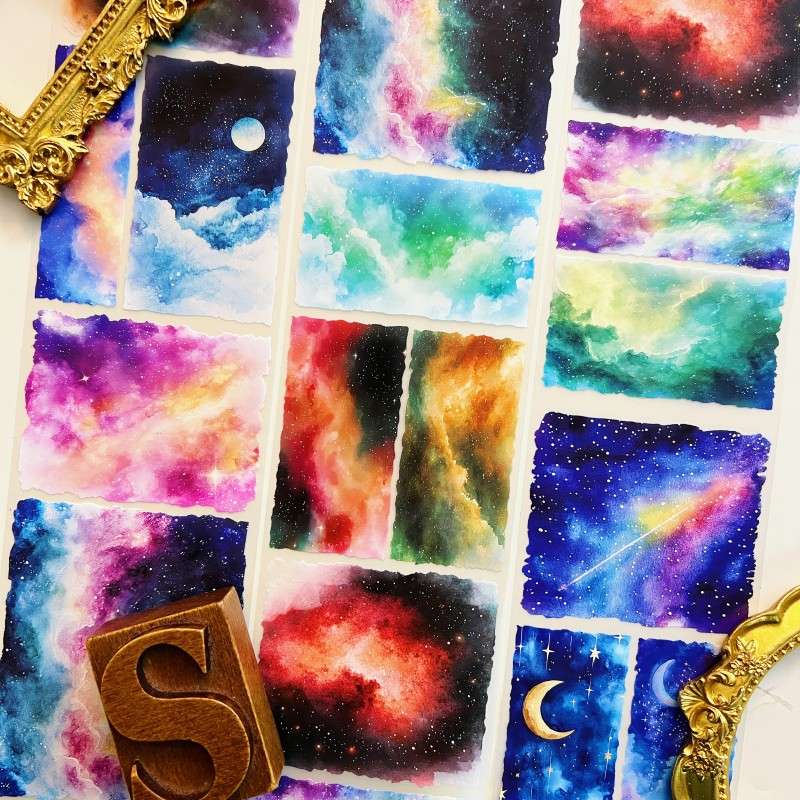 Nebula Night Tape Roll | Dan Sheng