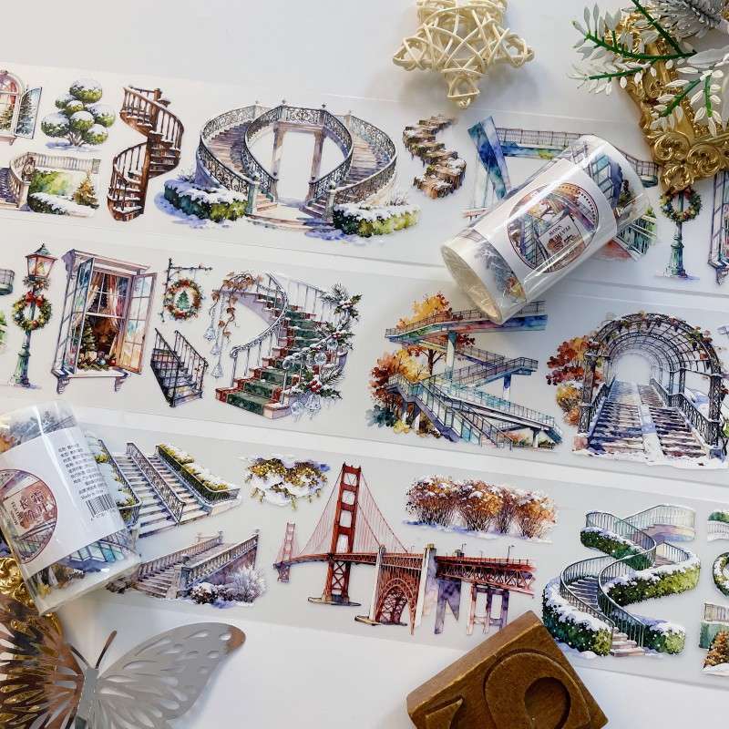 Frosted Steps Tape Roll | Dan Sheng