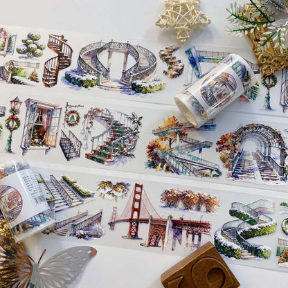 Frosted Steps Tape Roll | Dan Sheng