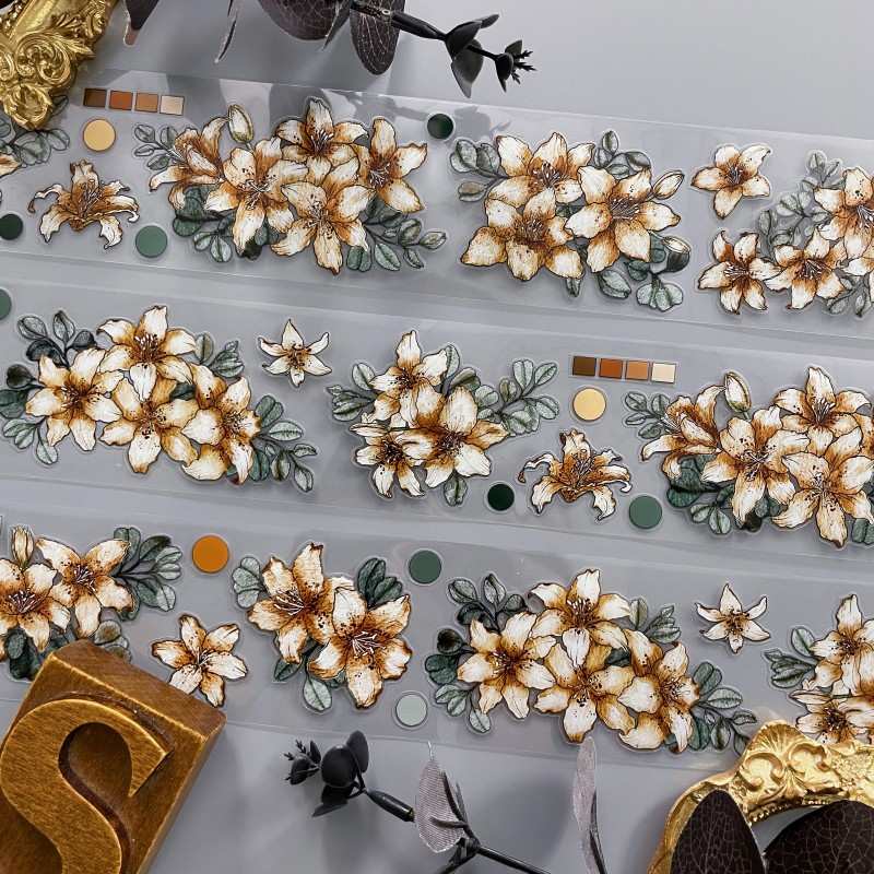 Mythic Flower PET Tape | Fan Hua